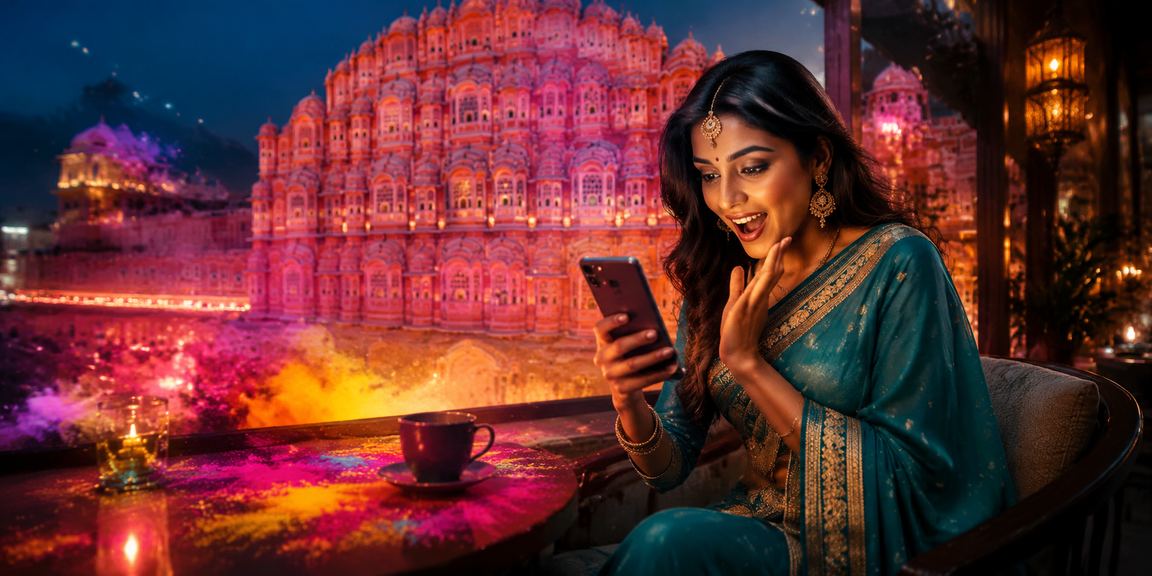 Jaipur Hawa Mahal in cultural setting representing responsible gaming awareness